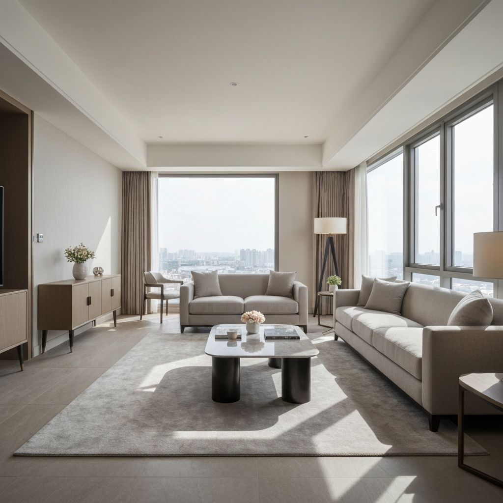 Intérieur élégant d'un appartement Chez Stanislas